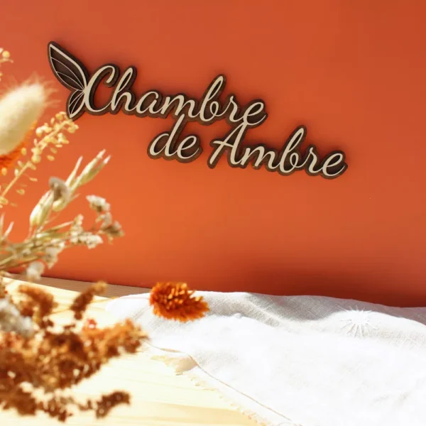 Décoration murale pour chambre d'enfant à personnaliser.